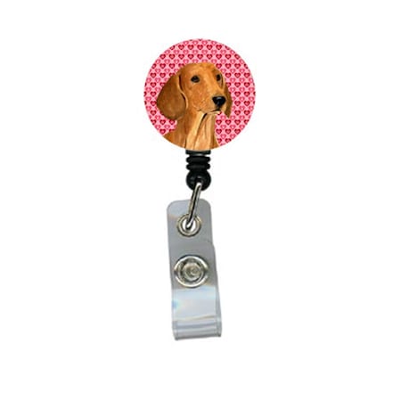 Teachers Aid Dachshund Retractable Badge Reel Or Id Holder With Clip TE629602